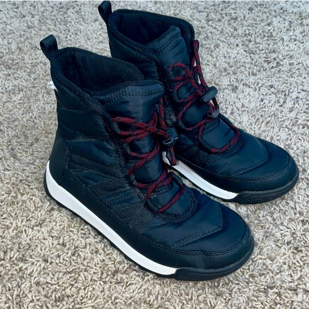 Sorel Whitney ii short lace waterproof boot size 4 kids